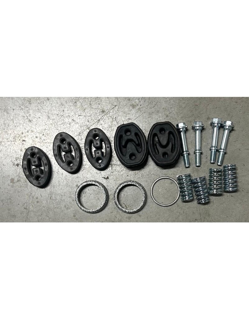 Edex Complete uitlaat Einddemper + Middendemper Honda Civic 5 deurs