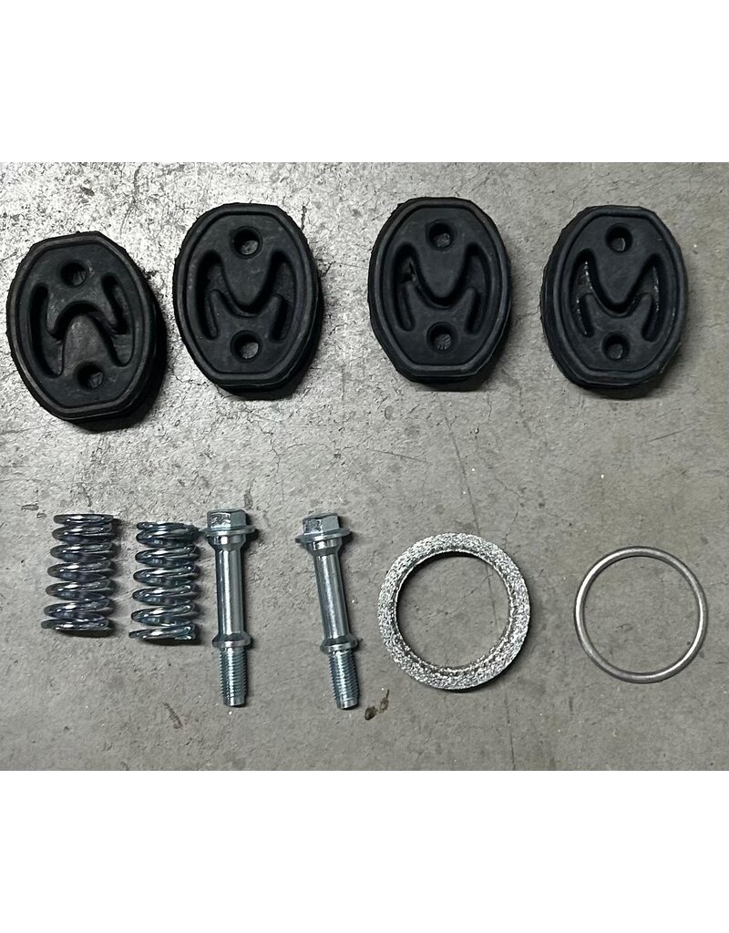 Edex Complete uitlaat Middendemper + Einddemper Honda CR-V 2.0