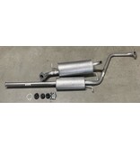 Edex Complete uitlaat einddemper + middendemper Hyundai Getz