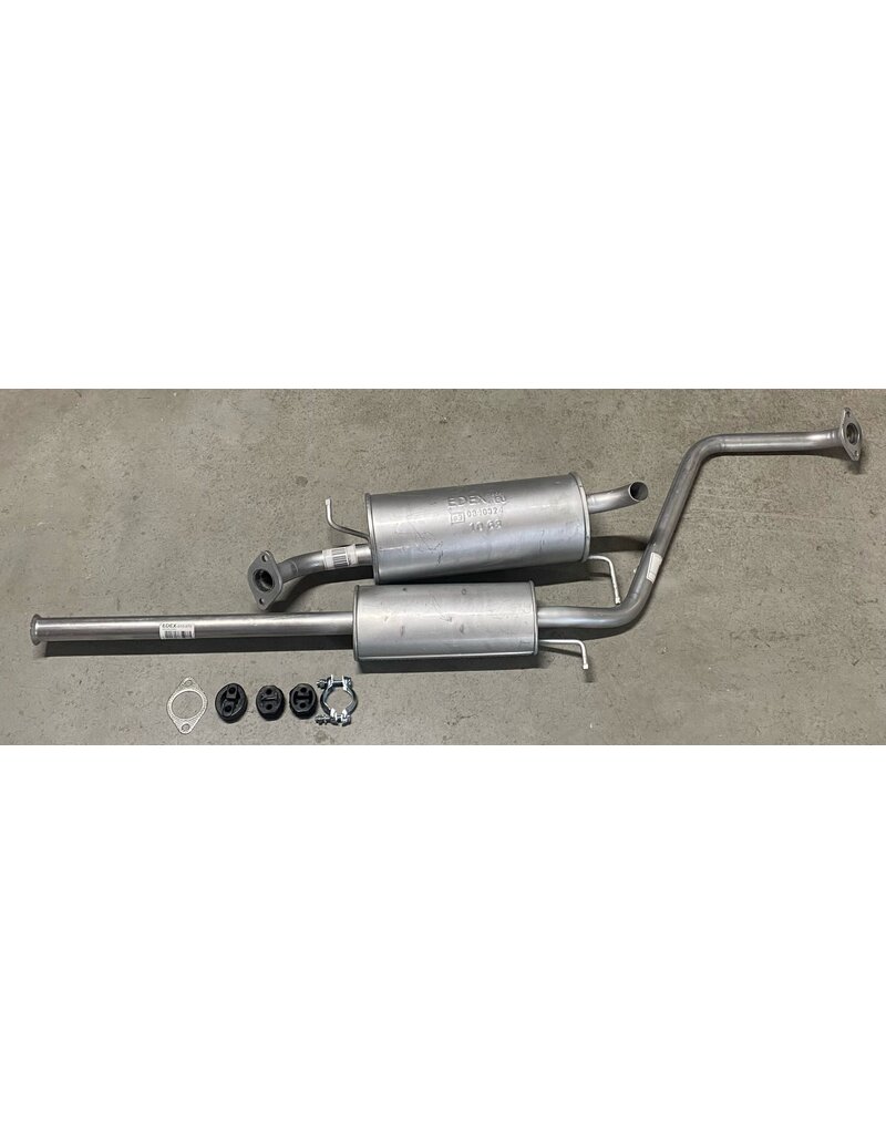 Edex Complete uitlaat einddemper + middendemper Hyundai Getz