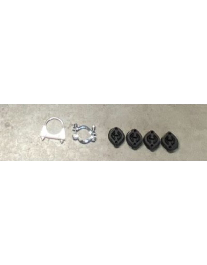 Edex Complete uitlaat Einddemper + Middendemper Mini R56, Open R57