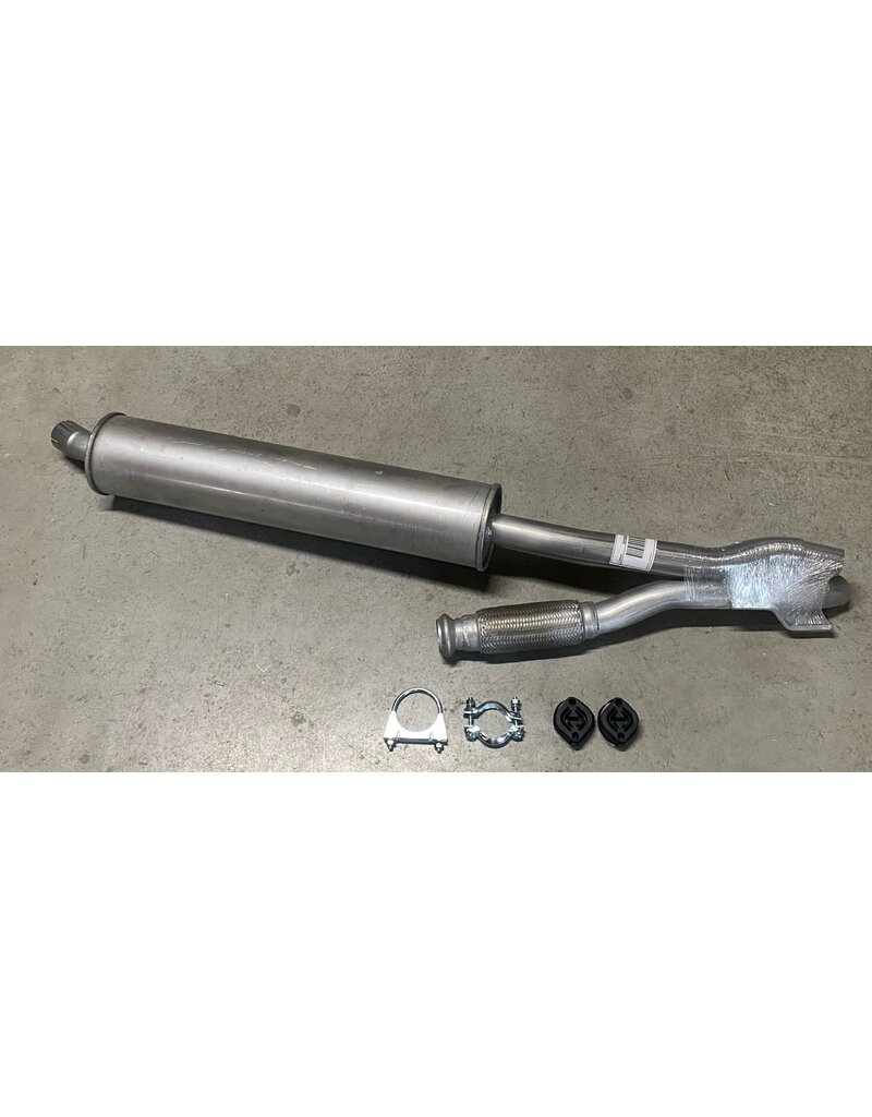 Edex Uitlaat, Middendemper Mini (R56), Open R57
