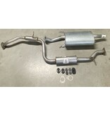 Edex Complete uitlaat Einddemper + Middendemper Mitsubishi Carisma