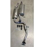 Edex Complete uitlaat Einddemper + Middendemper Volvo S40, V40