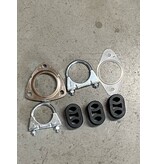 Edex Uitlaatset, Einddemper + Voorpijp + Tussendemper + Eindpijp Opel Astra J