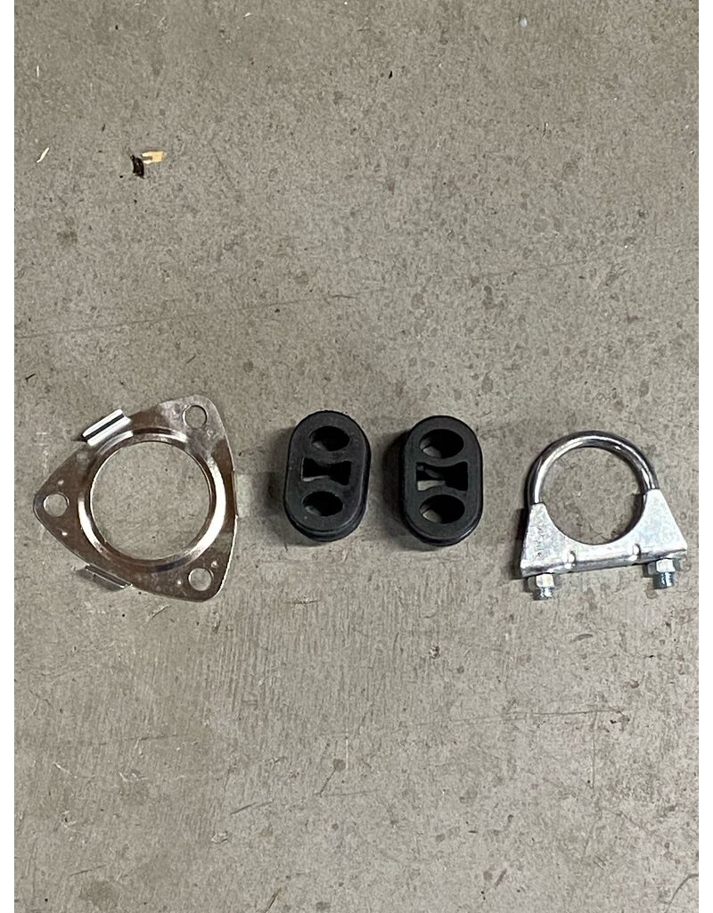 Edex Complete uitlaat Voorpijp + Middendemper Opel Corsa C 1.4