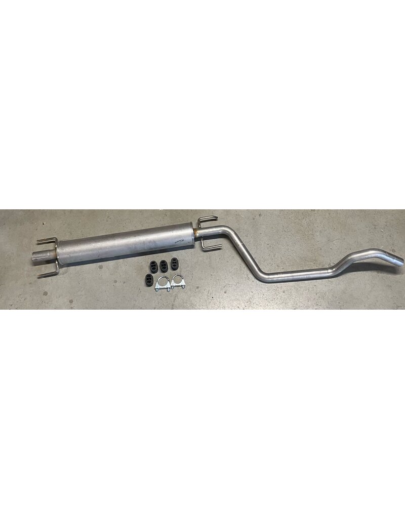 Edex Uitlaat, Middendemper Opel Zafira vanaf 2003