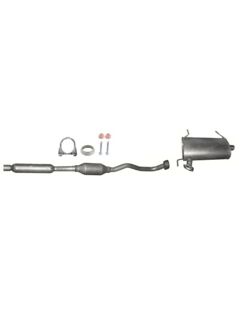 Edex Uitlaatset Mitsubishi Outlander II 2.4