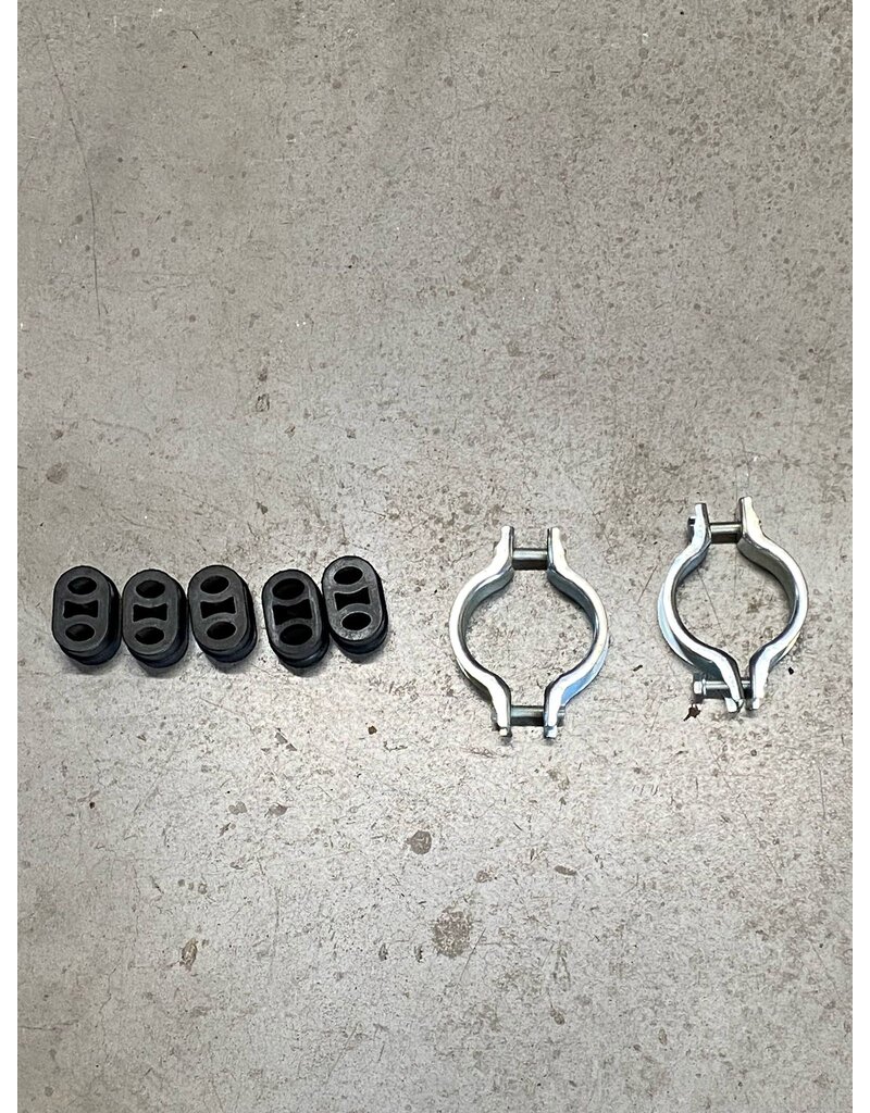 Edex Complete uitlaat Einddemper + Middendemper Saab 9-3, 900