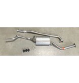 Edex Complete uitlaat Einddemper + Middendemper Suzuki Alto 1.0
