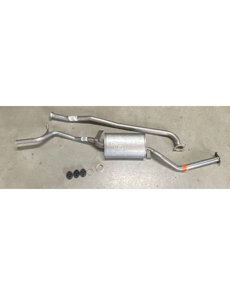 Edex Complete uitlaat Einddemper + Middendemper Suzuki Alto 1.0