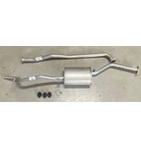 Edex Complete uitlaat Einddemper + Middendemper Suzuki Alto 1.0