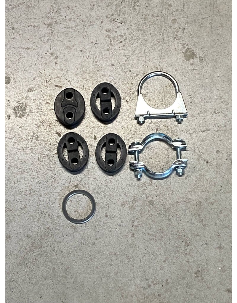 Edex Complete uitlaat Einddemper + Middendemper Toyota Yaris Verso
