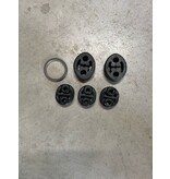 Polmo Uitlaatset, Tussendemper + Einddemper Toyota Yaris 1.3