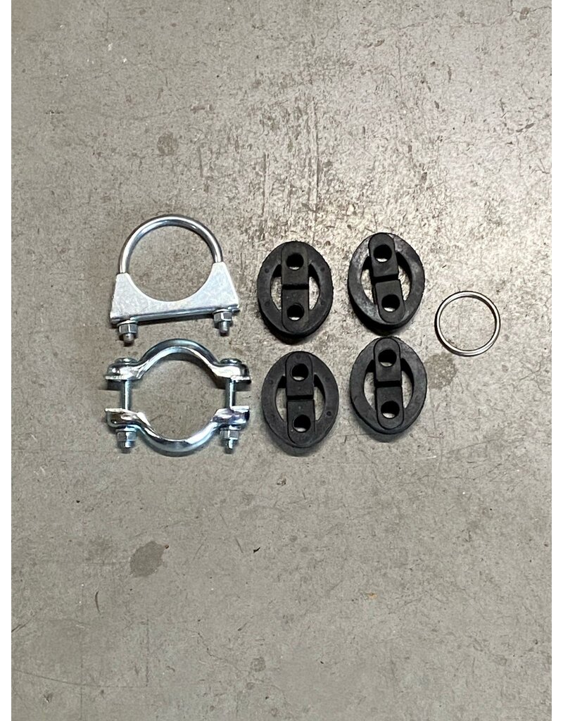 Edex Complete uitlaat Einddemper + Middendemper Toyota Yaris 1.3