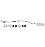 Edex Uitlaatset, Einddemper + Tussendemper + Voorpijp Opel Astra H