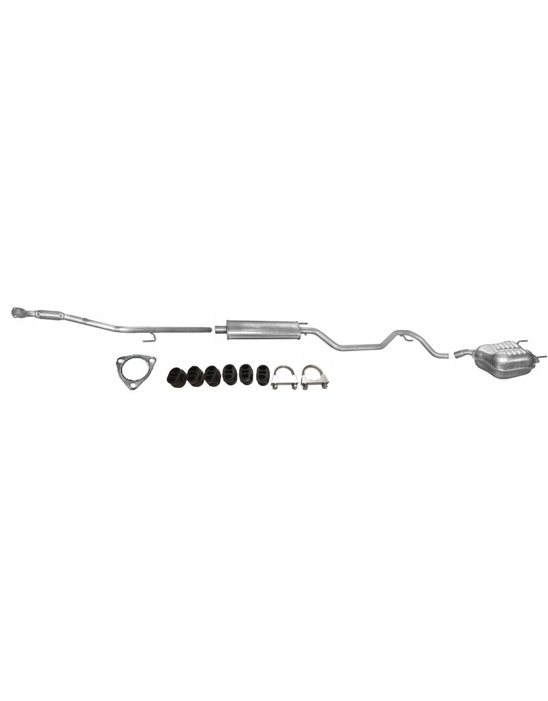 Edex Complete uitlaat, Einddemper + Tussendemper + Voorpijp Opel Vectra C