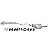 Polmo Uitlaatset Opel Astra G 1.8