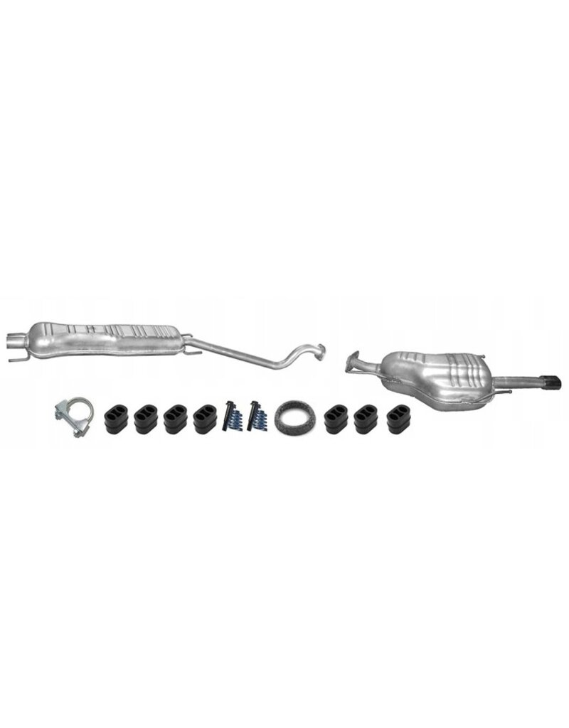 Polmo Uitlaatset Opel Astra G 1.8