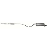 Polmo Uitlaatset, Tussendemper + Einddemper Alfa Romeo Mito 1.4