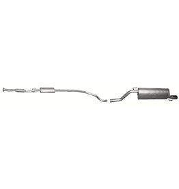 Polmo Uitlaatset, Tussendemper + Einddemper Alfa Romeo Mito 1.4