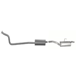 Topautoparts Uitlaatset, Einddemper + Tussendemper Citroën Jumpy