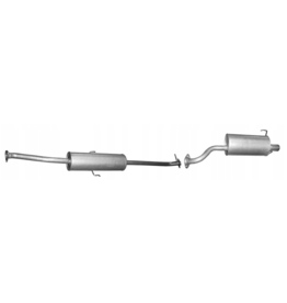 Edex Uitlaatset, Einddemper + Tussendemper Honda CR-V 2.0