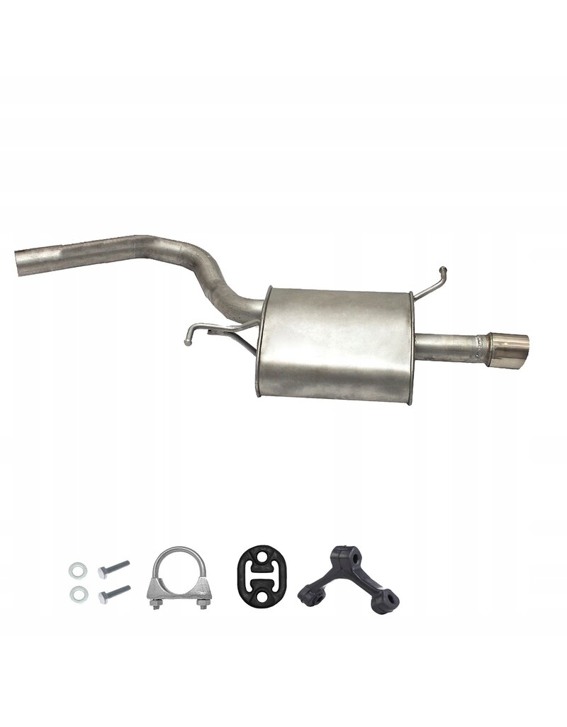 Polmo Uitlaat, Einddemper Audi A4 2.0