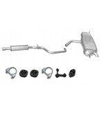 Polmo Uitlaatset, Volkswagen Golf 5 - 1.4