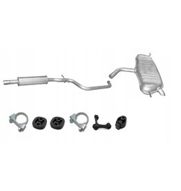 Polmo Uitlaatset, Volkswagen Golf 5 - 1.4