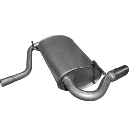 Edex Uitlaat, Einddemper Dacia Duster 1.5 / 1.6