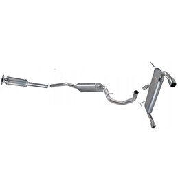 Edex Uitlaatset, Einddemper + Voorpijp + Tussendemper Ford Kuga II 1.5 / 1.6