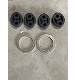 Edex Complete uitlaat, Einddemper + Middendemper + Voordemper Alfa Romeo GTV / Spider