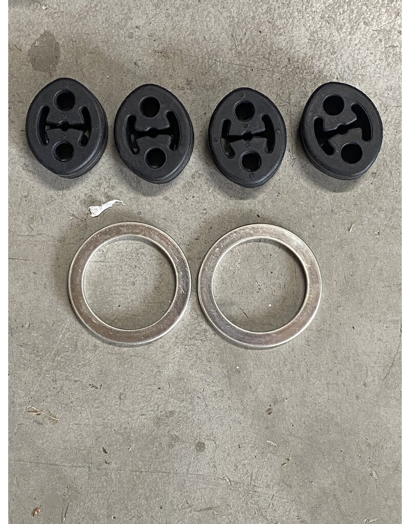 Edex Complete uitlaat, Einddemper + Middendemper + Voordemper Alfa Romeo GTV / Spider