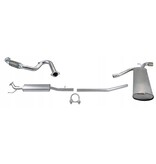 Edex Uitlaatsysteem, einddemper + Tussendemper + Voorpijp Opel Mokka X