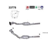 AS Katalysator Seat Leon, Toledo, Skoda Octavia, VW Golf, New Beetle 1.8 T