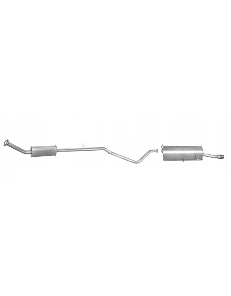 Polmo Uitlaat set Peugeot 307