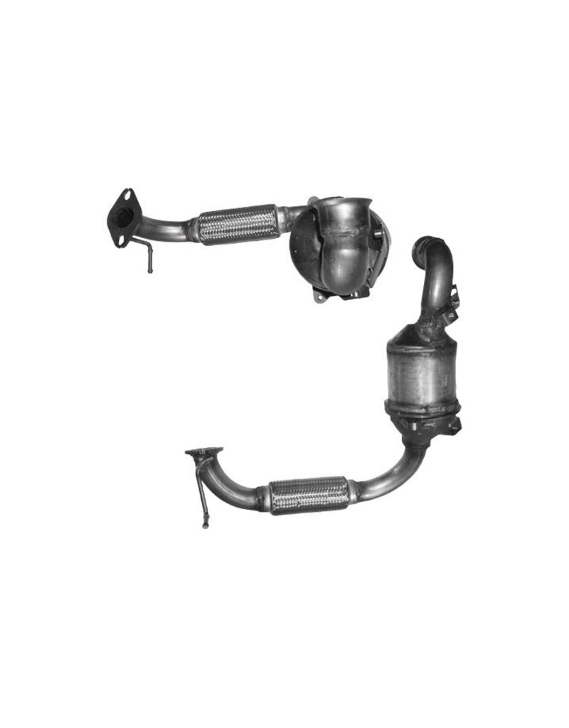 BM Catalyst Katalysator Ford Fiesta, Fusion 1.6 TDCi