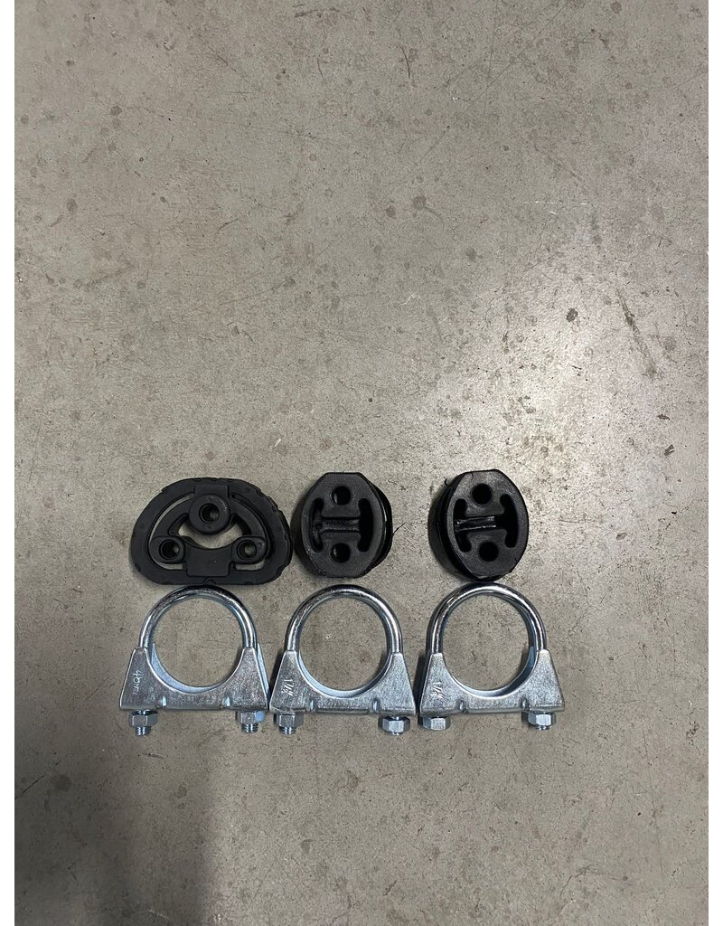 Edex Complete uitlaat Einddemper + Voorpijp Fiat Panda Fire