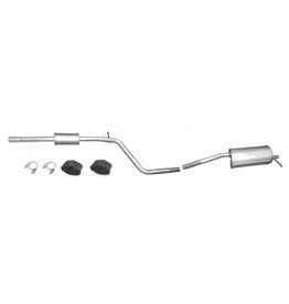 Polmo Complete uitlaat, Middendemper + Einddemper Dacia Sandero
