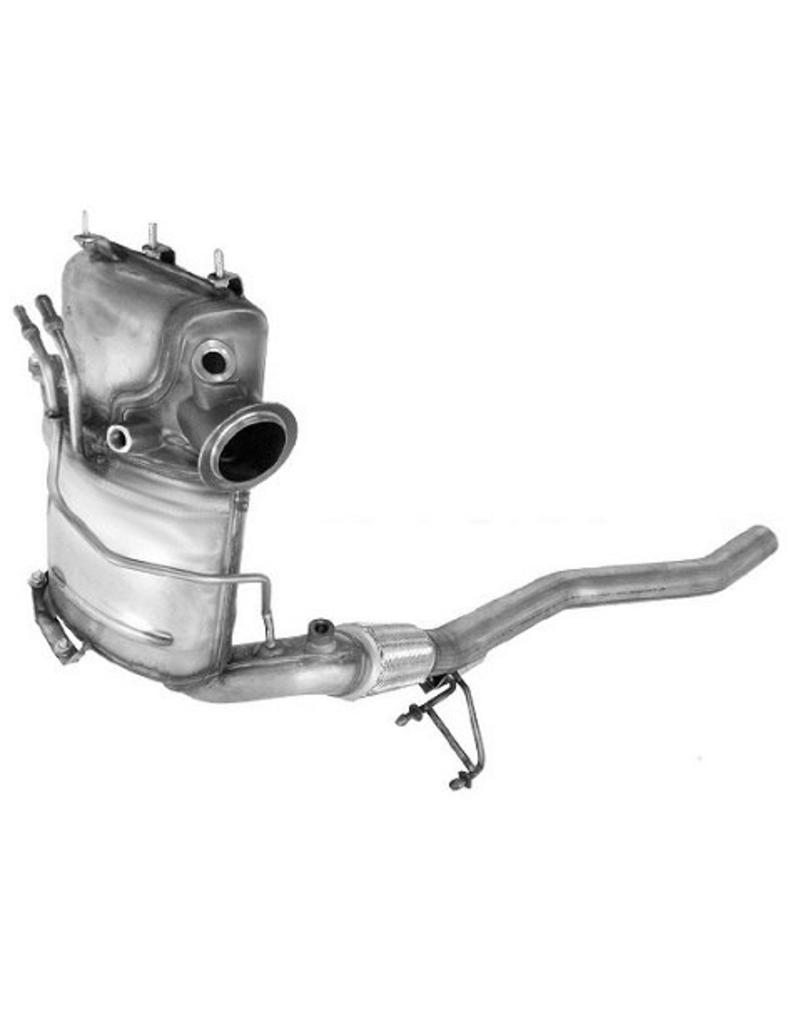 European Exhaust and Catalyst Roetfilter Audi A3 / Seat Altea, Leon / Skoda Octavia, SuperB / Volkswagen Passat, Golf, Caddy, Jetta 1.6, 2.0 TDI