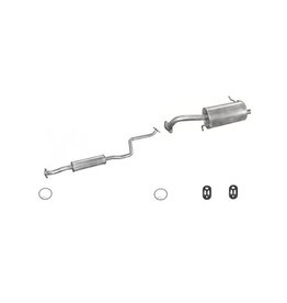 European Exhaust and Catalyst Uitlaatset Middendemper + einddemper Mazda 323 1.5