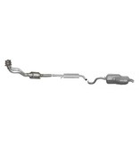 European Exhaust and Catalyst Complete uitlaat met katalysator Audi A3, Seat Leon, Volswagen Golf IV, New Beetle