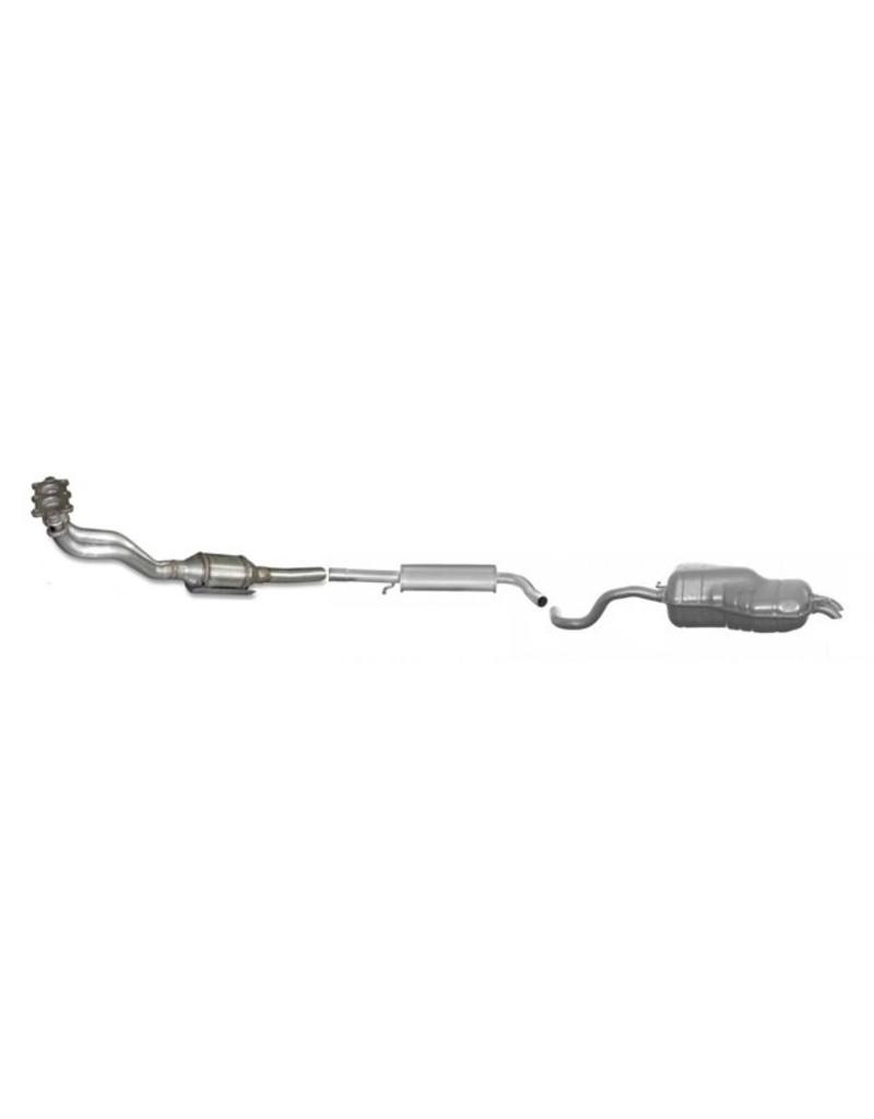 European Exhaust and Catalyst Complete uitlaat met katalysator Audi A3, Seat Leon, Volswagen Golf IV, New Beetle