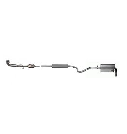 European Exhaust and Catalyst Uitlaatset + katalysator Seat Arosa, Volkswagen Lupo