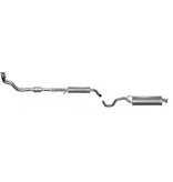 European Exhaust and Catalyst Compleet uitlaatsysteem Audi A3, Seat Leon, Toledo II, Skoda Octavia. Volkswagen Bora, Golf IV 1.6