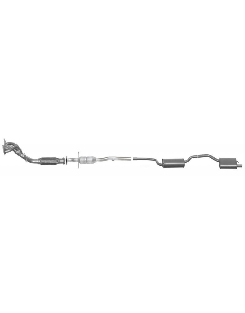 European Exhaust and Catalyst Uitlaatset + katalysator Ford Focus 1.6