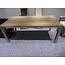 Tuintafel met RVS onderstel