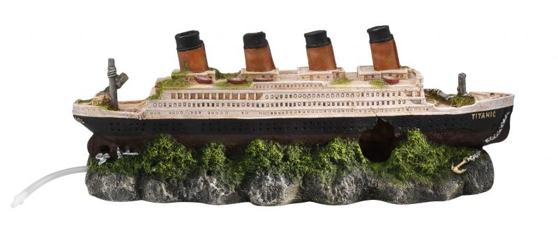 Titanic met luchtsteen