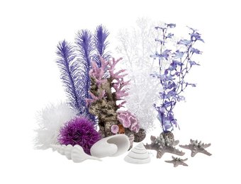 Decoratieset Pink Ocean voor 30 liter